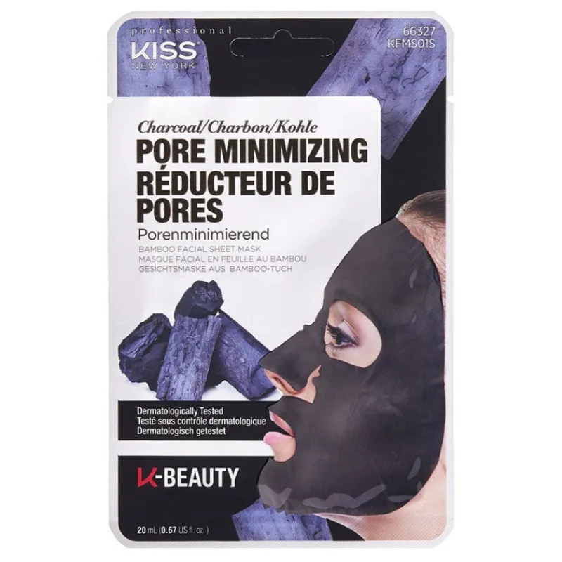 Kiss Masque visage au charbon Purifiant