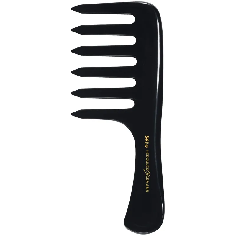 Hercules Sägemann Mini démêloir à manche en ébonite Discount