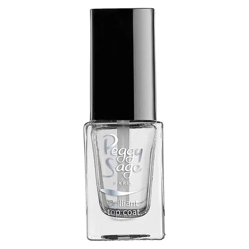 Peggy Sage Mini top coat Brillant New
