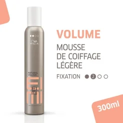 Wella Professionals Mousse volumisante à fixation légère Natural Volume Eimi 300ml