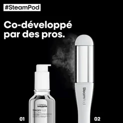 SteamPod Pack lisseur boucleur 4 et soin lissant Clearance