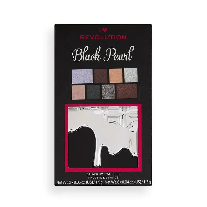 I Heart Revolution Palette ombre à paupières Mini Chocolate black pearl New