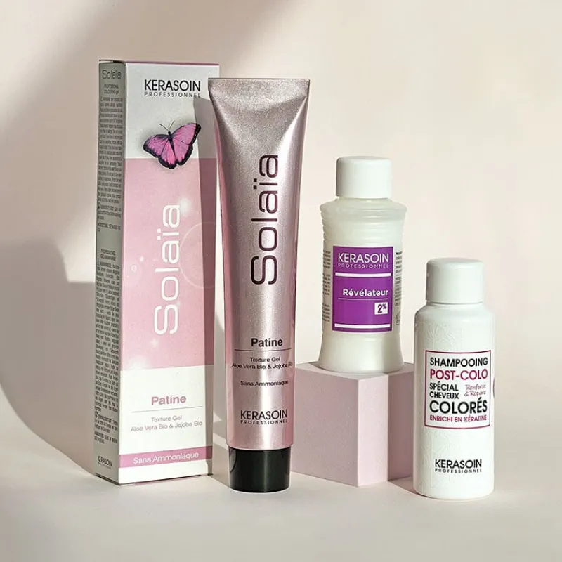 Kerasoin Professionnel Patine Solaïa 9.21 blond très clair irisé cendré Sale