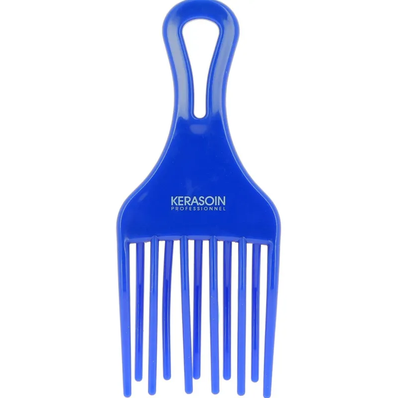 Kerasoin Professionnel Peigne afro vague bleu Online