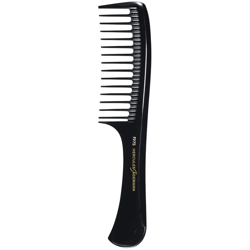 Hercules Sägemann Peigne démêloir à manche en ébonite 1975 Outlet