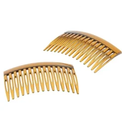 La Boutique du Coiffeur Peigne ornement moyen marron Outlet