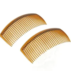 La Boutique du Coiffeur Peignes ornement marron