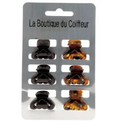 La Boutique du Coiffeur Petites pinces croco cœur Hot