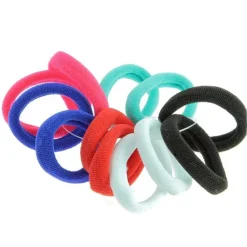 La Boutique du Coiffeur Petits élastiques mousse couleurs vives Sale