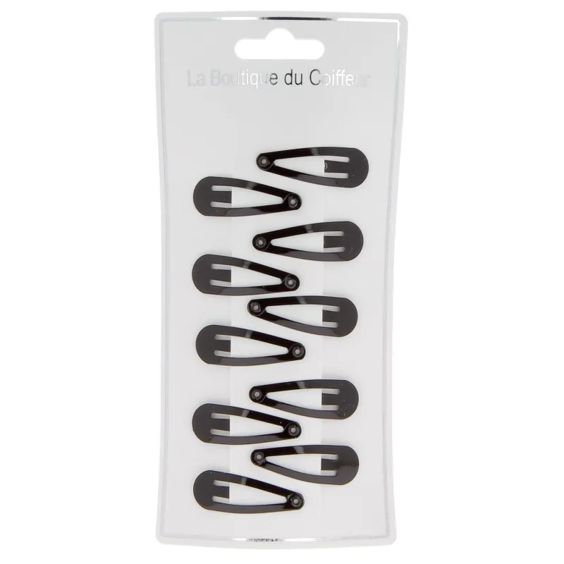La Boutique du Coiffeur Pince clic clac noir PM Outlet