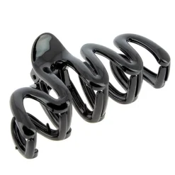 La Boutique du Coiffeur Pince croco plastique zigzag noire Online