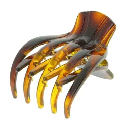 La Boutique du Coiffeur Pince croco râteau Marron Best