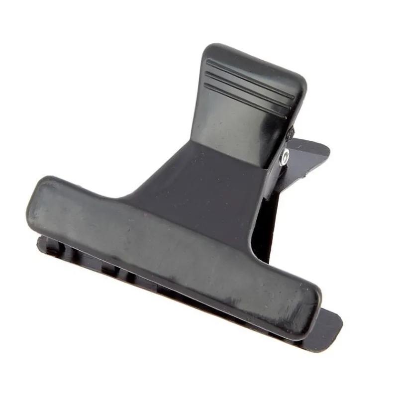 La Boutique du Coiffeur Pince croco simple noire 5,5cm Hot