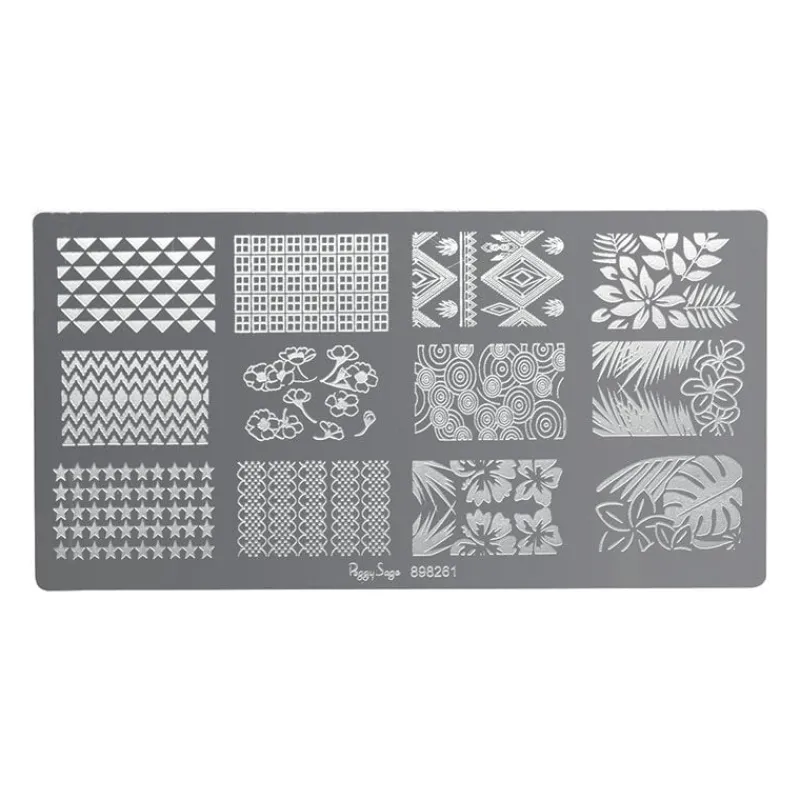 Peggy Sage Plaque de stamping nail art 1 Outlet