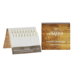 Jacques Seban Pochette de 20 allumettes hémostatiques spéciale rasage O'Barber Hot