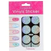 Pochoir vinyl coeur pour ongles New
