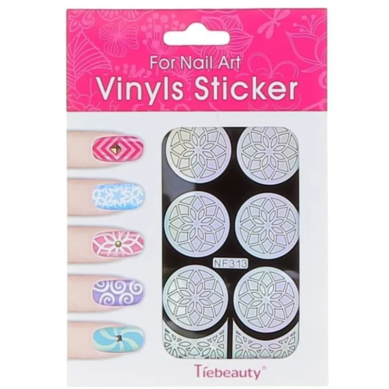 Pochoir vinyl fleur pour ongles Outlet