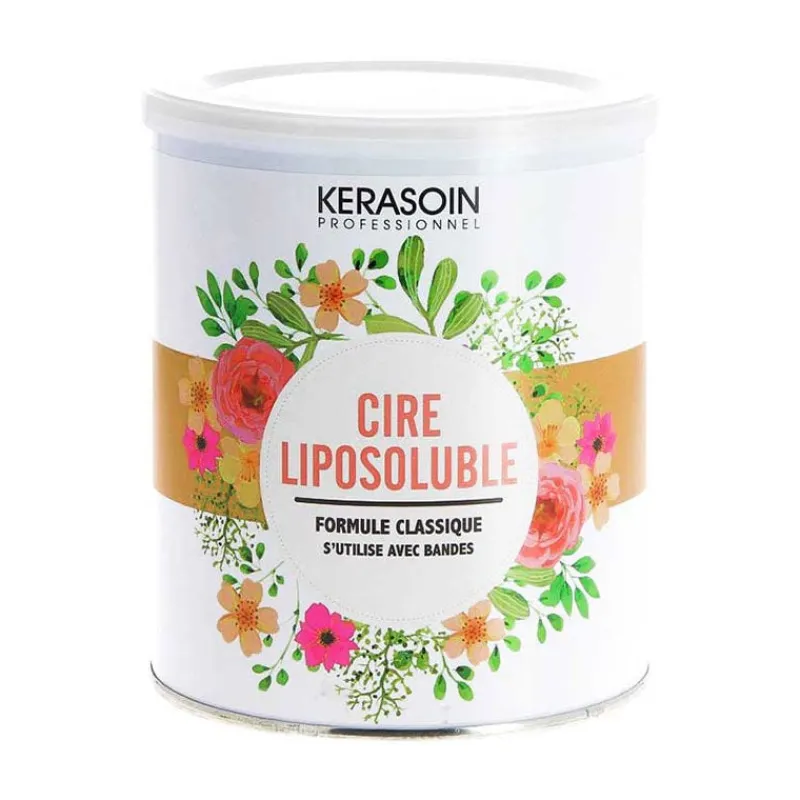 Kerasoin Professionnel Pot de cire liposoluble classique pour tous types de peaux 800ml Hot
