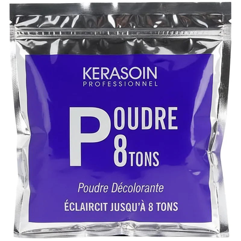 Kerasoin Professionnel Poudre décolorante bleue 8 tons 500gr Hot