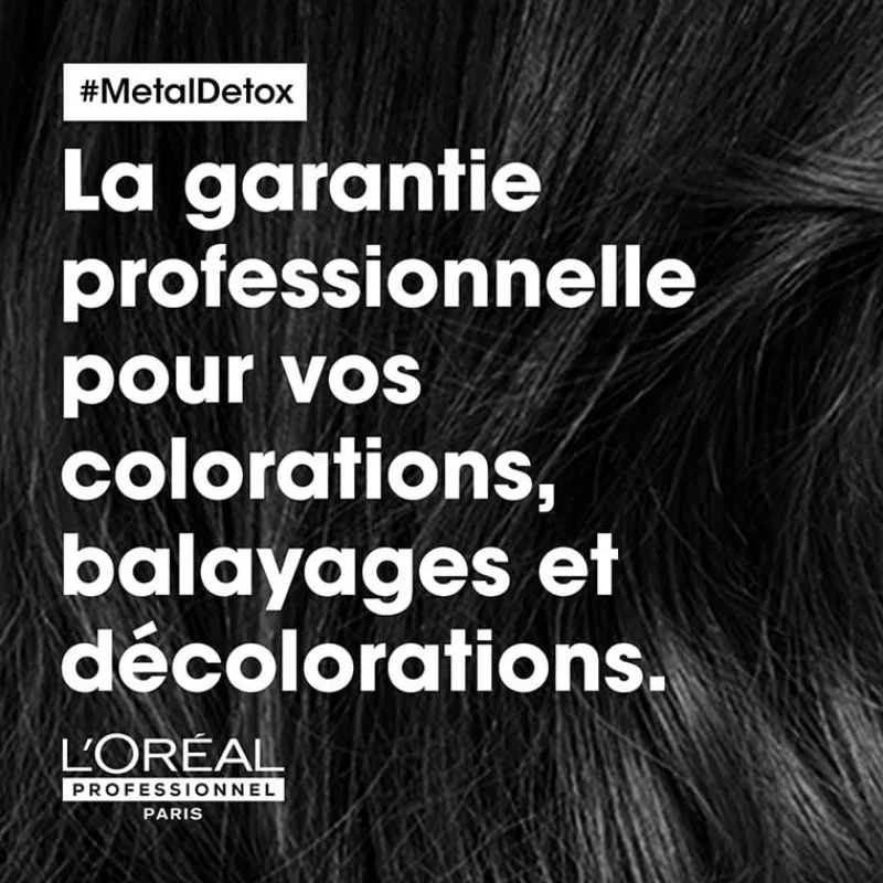 L’Oréal Professionnel Paris Protocole complet Métal Detox format salon Hot