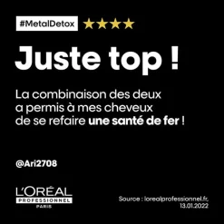 L’Oréal Professionnel Paris Protocole complet Métal Detox format cure
