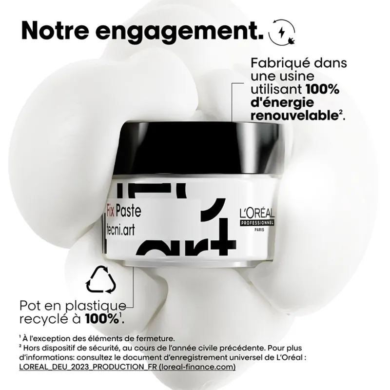 L’Oréal Professionnel Paris Pâte de coiffage forte Fix Paste Techni.Art