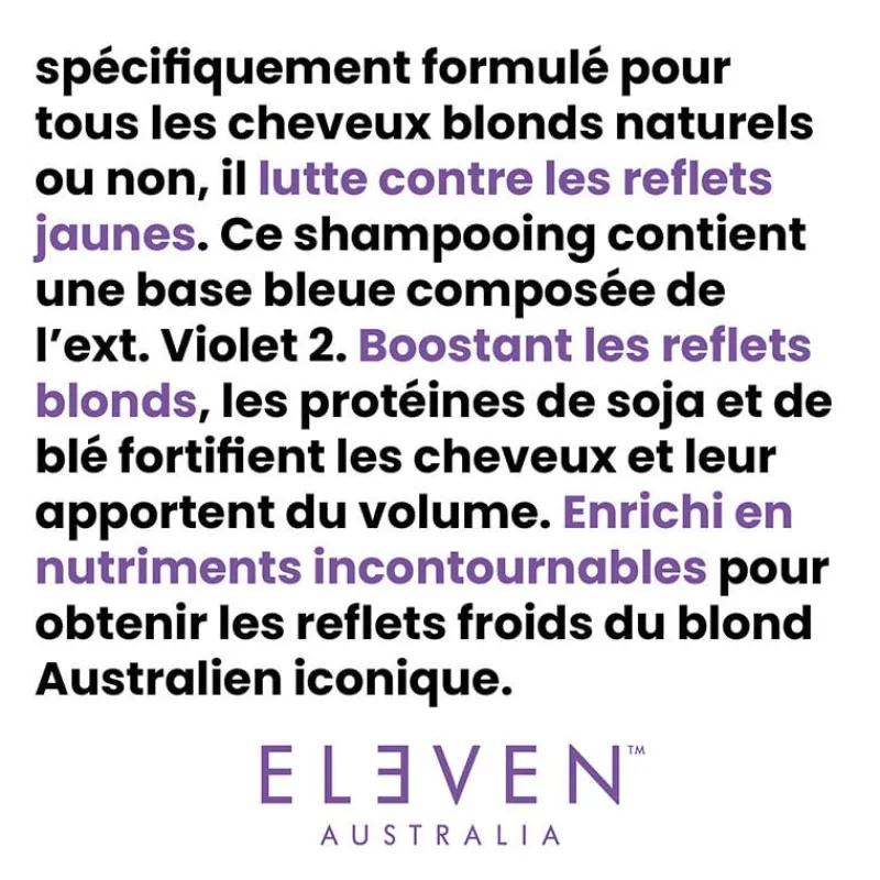 Eleven Australia Rituel cheveux blonds Outlet