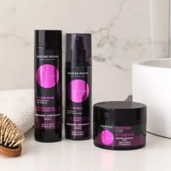Eugene Perma Professionnel Rituel cheveux colorés shampooing et masque Essentiel Keratin Color Discount