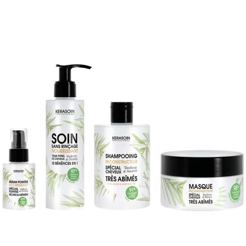 Kerasoin Professionnel Rituel nature reconstruction intense cheveux très abîmés Sale