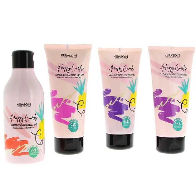 Kerasoin Professionnel Rituel nourrissant cheveux bouclés Happy Curls Discount