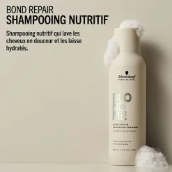 Schwarzkopf Professional Rituel nutritif et protecteur Blondme Bond Repair Hot