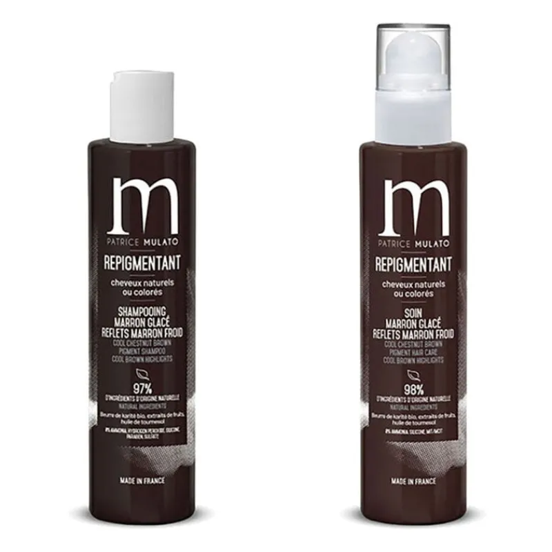 Patrice Mulato Rituel repigmentant shampooing + soin marron glacé Sale