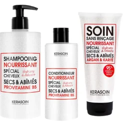 Kerasoin Professionnel Rituel trio nourrissant cheveux secs et abîmés Outlet