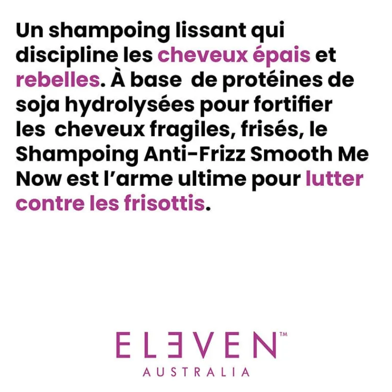 Eleven Australia Routine lissante Smooth Me Now New
