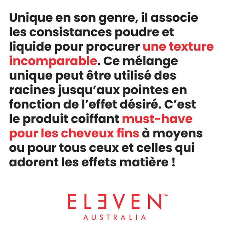 Eleven Australia Routine volumatrice I Want Body Hot