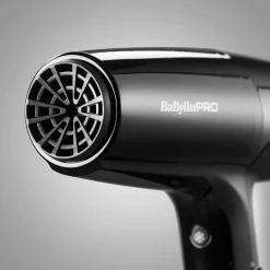 Babyliss Pro Sèche cheveux Falco noir et argent Hot