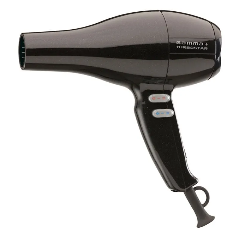 Gamma Più Sèche-cheveux Turbostar Noir Hot