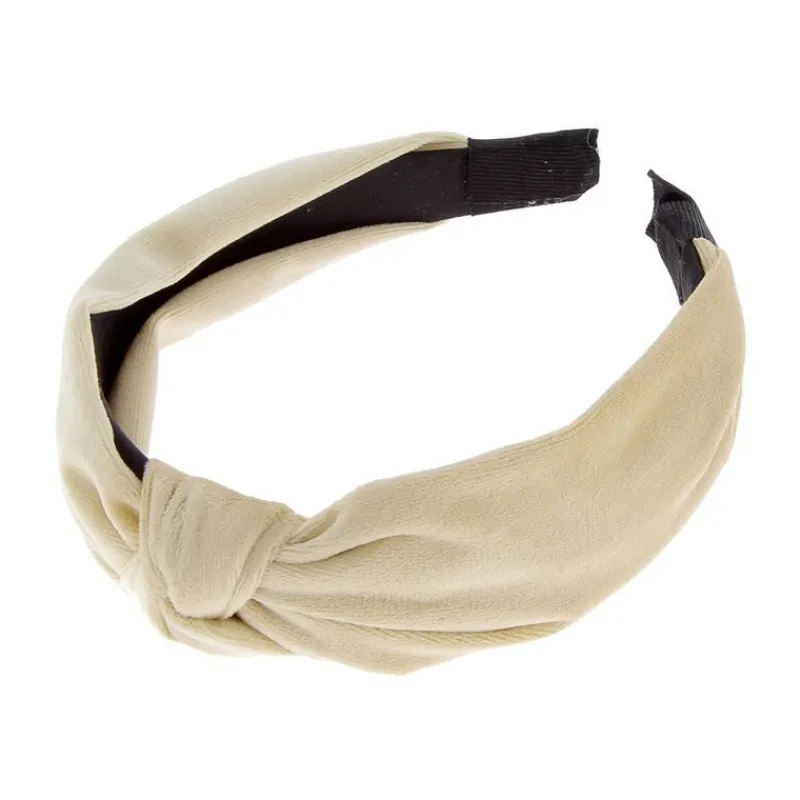 La Boutique du Coiffeur Serre-tête avec noeud beige Outlet