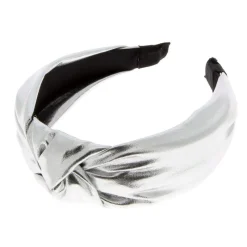 La Boutique du Coiffeur Serre-tête métallique avec noeud argenté Hot