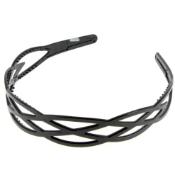 La Boutique du Coiffeur Serre-tête noir Sale