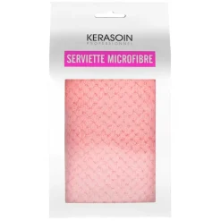 Kerasoin Professionnel Serviette microfibre rose Outlet