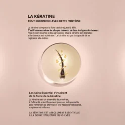 Eugene Perma Professionnel Shampooing 2 en 1 Essentiel Keratin Frizz Control format voyage 100ml New