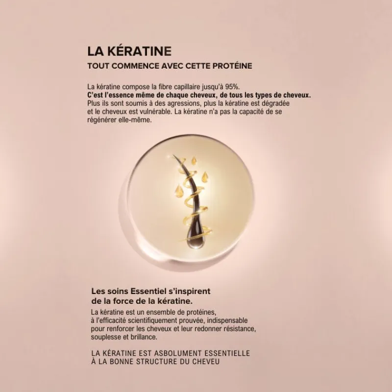 Eugene Perma Professionnel Shampooing anti-chute Essentiel Keratin Force Clearance