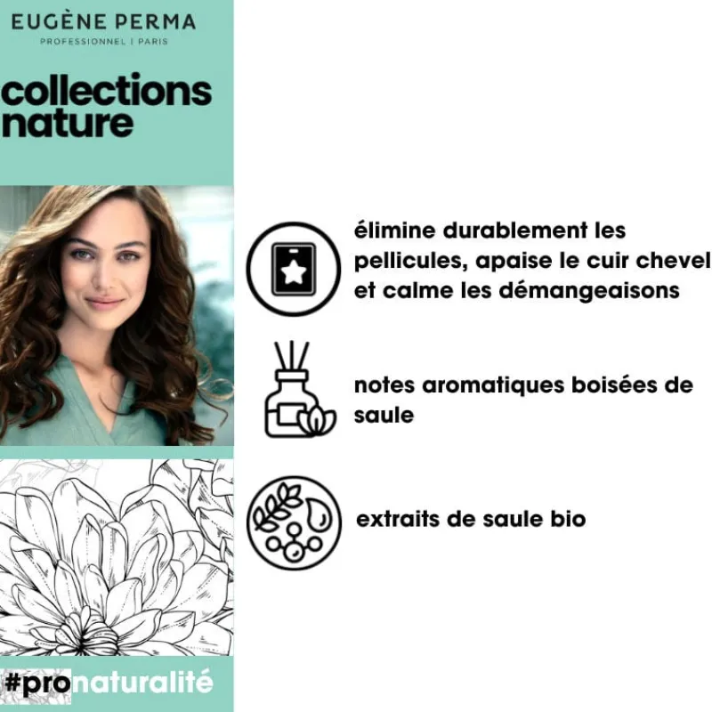 Eugene Perma Professionnel Shampooing antipelliculaire Collections Nature Sale