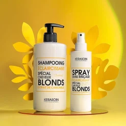 Kerasoin Professionnel Shampooing éclaircissant spécial cheveux blonds Clearance