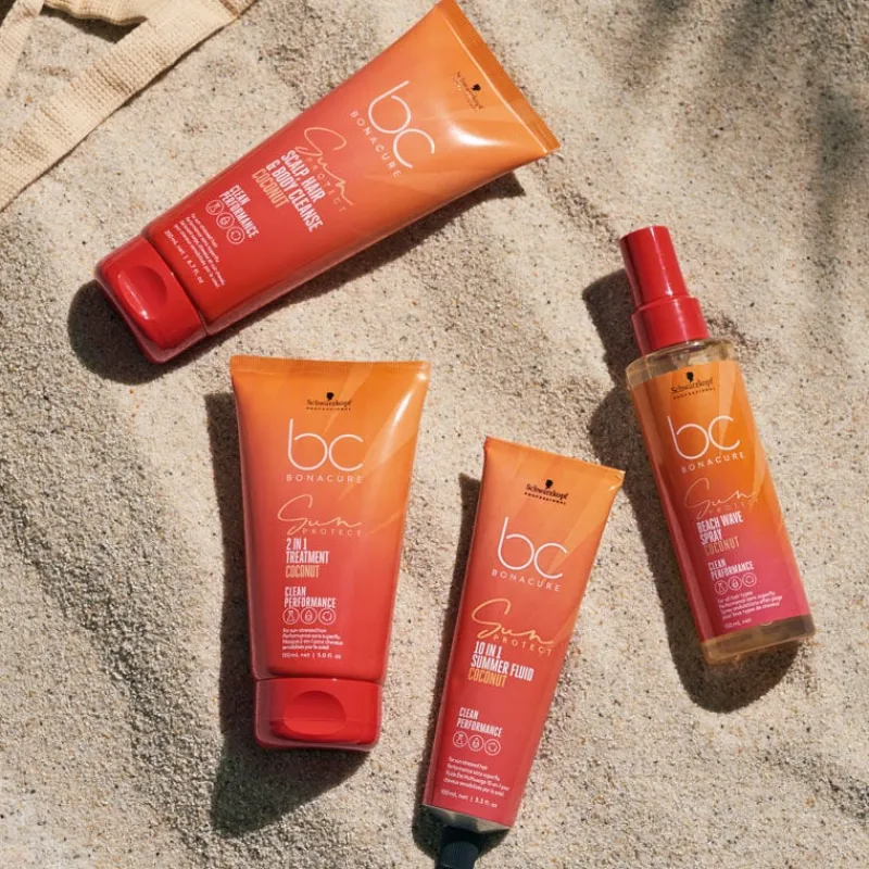 Schwarzkopf Professional Shampooing corps et cheveux après soleil BC Sun Protect 200ml Discount