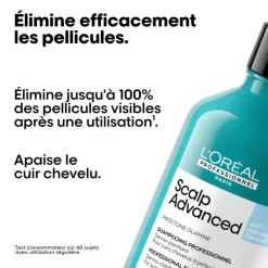 L’Oréal Professionnel Paris Shampooing dermo-clarifiant anti-pelliculaire Scalp Advanced 1500ml Clearance