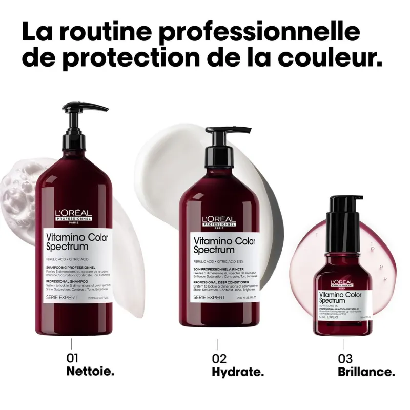 L’Oréal Professionnel Paris Shampooing fixateur de couleur Vitamino Color Spectrum 1500 ml New