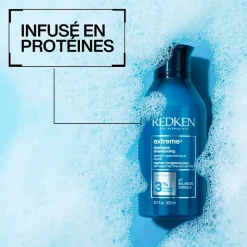 Redken Shampooing fortifiant Extreme pour cheveux abîmés New