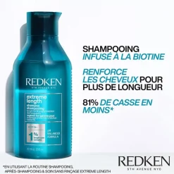 Redken Shampooing fortifiant pour cheveux longs Extreme Length Clearance